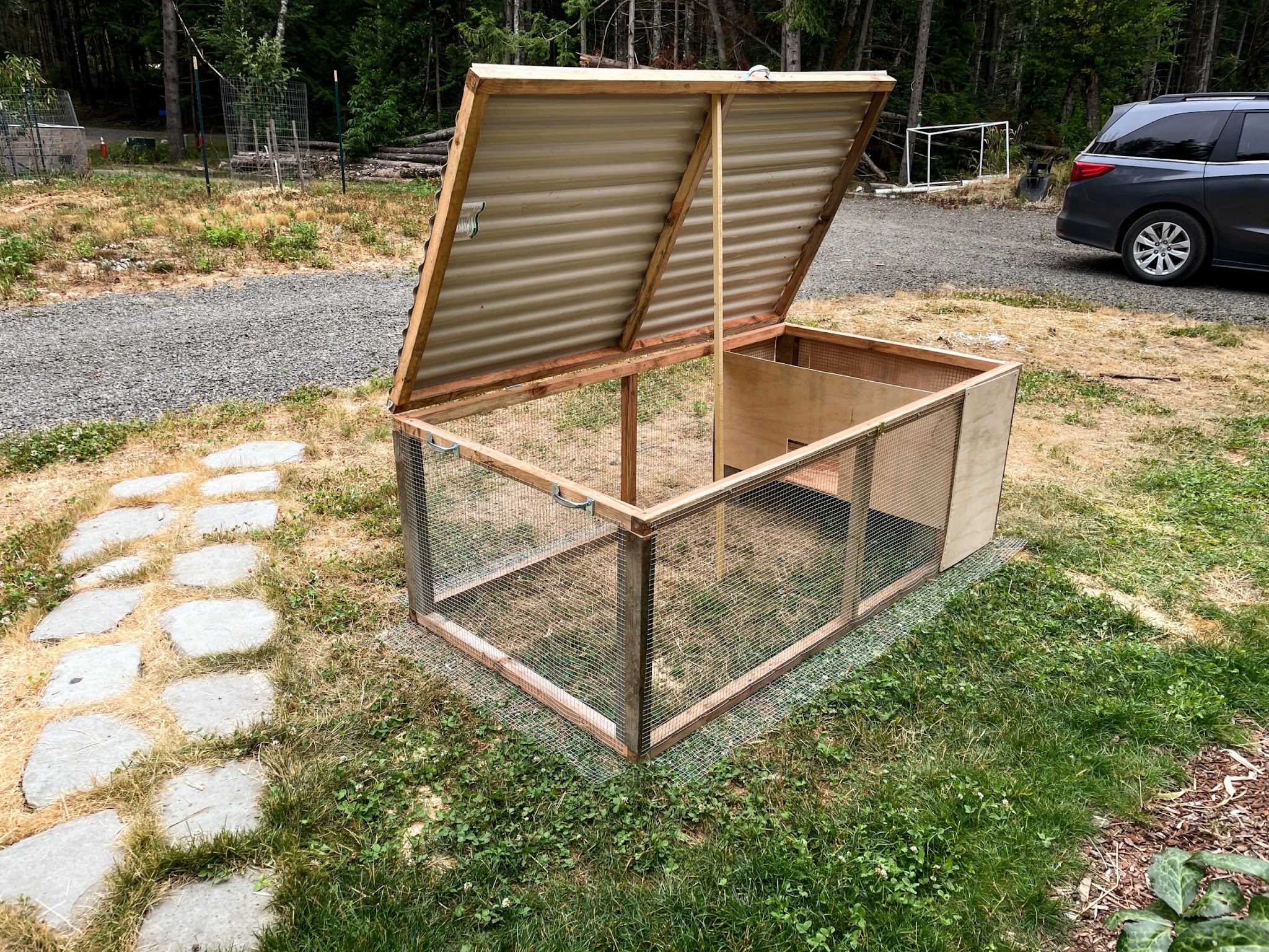 Building a Lawn Tractor for Rabbits